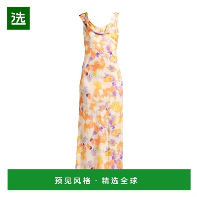 1h可退 香港直邮Patrizia Pepe 柏翠莎 佩佩 女士 夏装连衣裙长裙