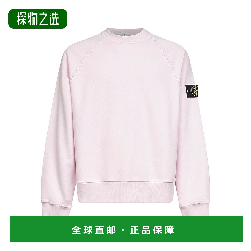 香港直邮Stone Island 石头岛 男士 標誌貼片圓領運動衫 K2S15610