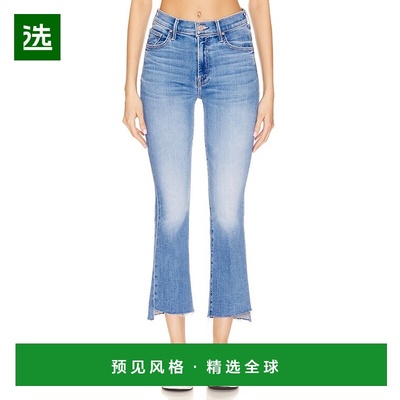 1h可退 香港直邮mother 女士 Lil' Insider Step 小号短款磨损长