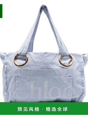 1h可退 香港直邮Chloe 蔻依 女士 標誌印花海灘托特包 CH25AS545P