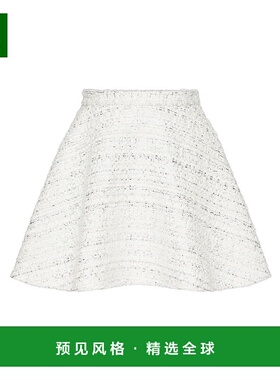 香港直邮Valentino 徽标半身裙 XB3RA8H96U1华伦天奴高腰短裙伞裙