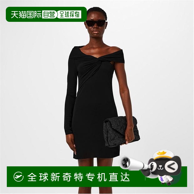 1h可退 香港直邮Saint Laurent 圣罗兰 女士 单肩连衣裙