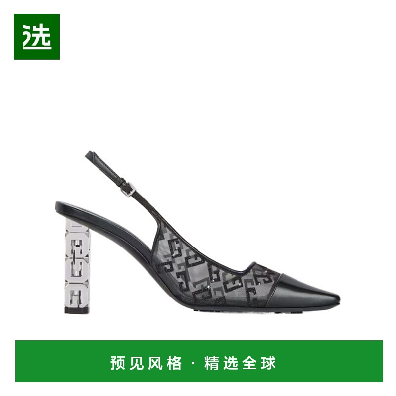 香港直邮Givenchy G Cube 露跟鞋 BE403ZE2BK纪梵希