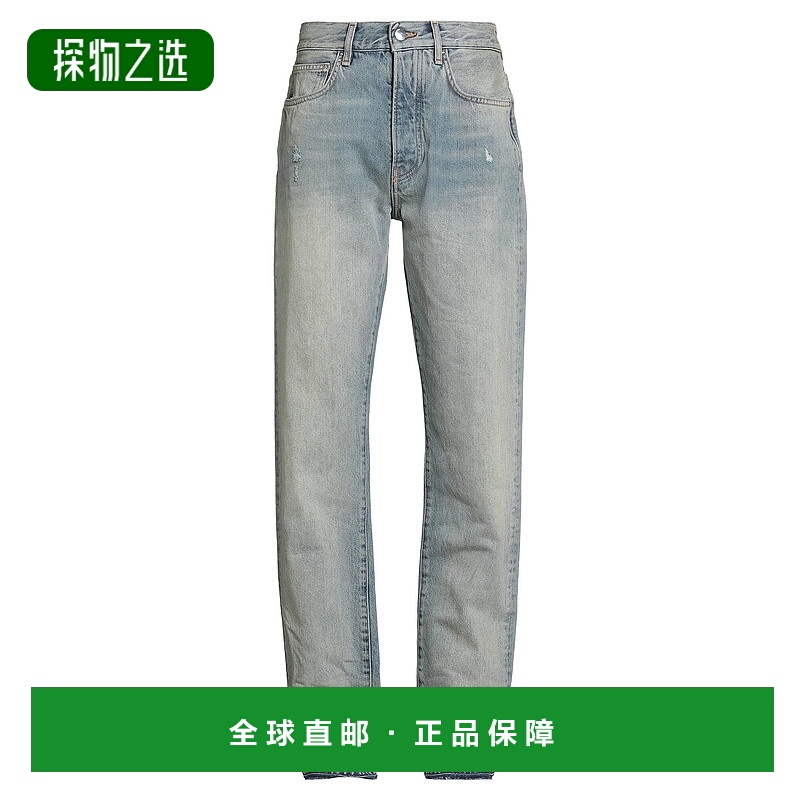 香港直邮AMIRI 男士 牛仔长裤 blue蓝色 舒适时尚