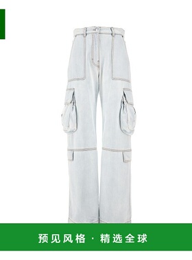 1h可退 香港直邮Msgm 女士 长裤 3641MDP254L24726982 blue蓝色