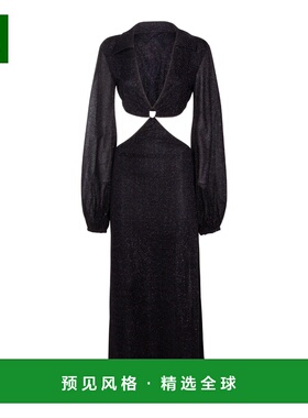 1h可退 香港直邮oseree 女士 LUMIERE 黑色连衣裙 LCS261BLACK