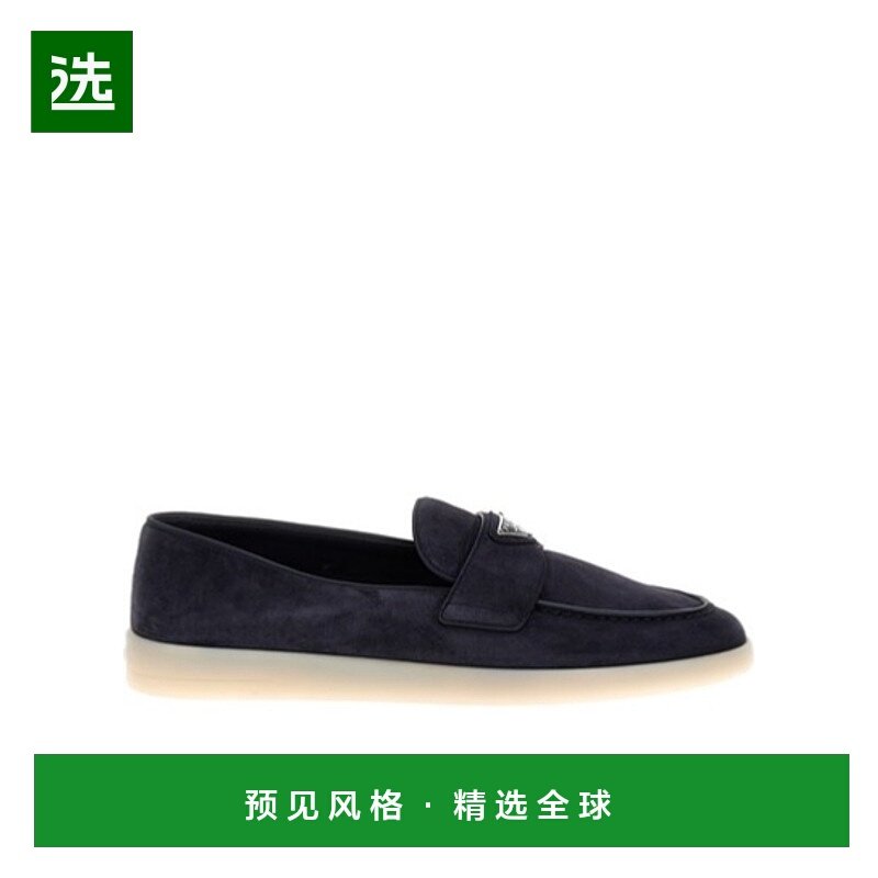 香港直邮Prada 圆头乐福鞋 2DG124103FG001休闲鞋普拉达一脚蹬