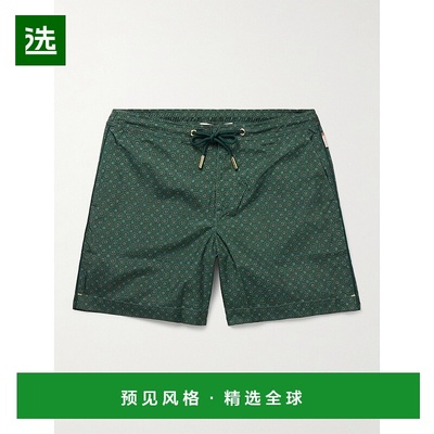 1h可退 Orlebar Brown 男士 Bulldog Solstice 直筒中长泳裤