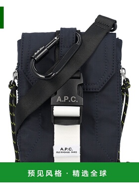1h可退 香港直邮A.P.C. 男士 TRECK 小挎包 H61733PAAFH blue蓝色