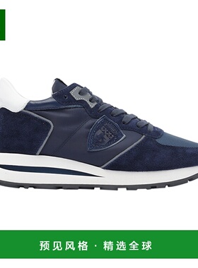 香港直邮PHILIPPE MODEL 男士休闲鞋 TKLUW025 AW2025 蓝色 Blue