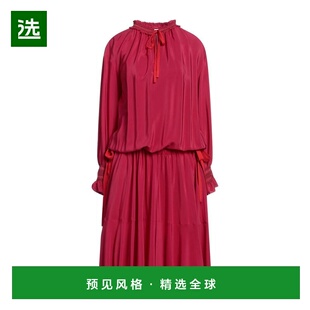 【美国直邮】AGNONA女士 连衣裙长袖 修身时尚优雅自然舒适百搭女