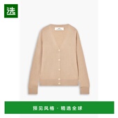 香港直邮Arch4 女士 Oriane 1h可退 罗纹羊绒针织开衫 KNCD2406SP