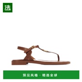 香港直邮Chloe 搭扣平底凉鞋 C24U01UH3