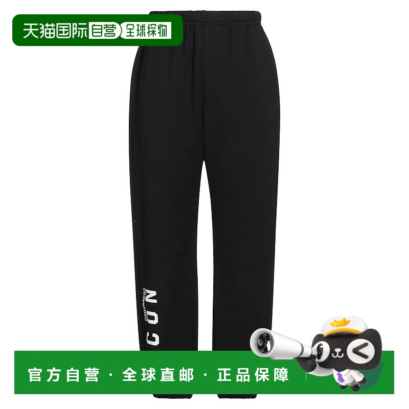 1h可退 香港直邮Dsquared2 二次方 女士 休闲长裤 black黑色 舒适