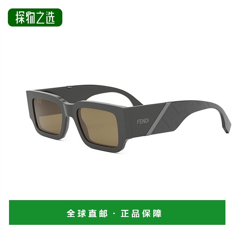 1h可退 香港直邮Fendi 芬迪 男士 FE40131I 20E 斜线太阳镜 FE401