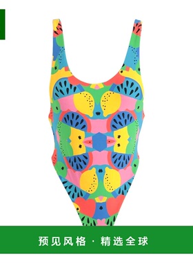 1h可退 香港直邮reina olga 女士 One-piece 泳衣 yellow黄色 舒