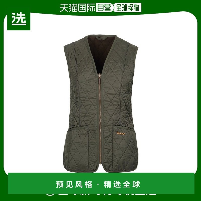 香港直邮Barbour 无袖拉链马甲 LLI0003OL71