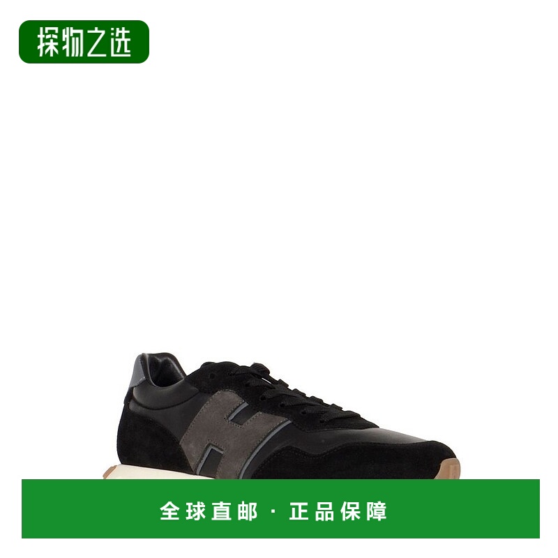 1h可退 香港直邮Hogan 男士 H601 繫帶運動鞋 HXM6010EH41UHG