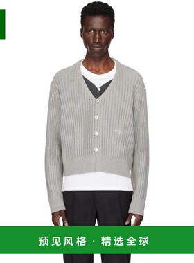 1h可退 香港直邮C2H4 男士 灰色 Literary Layered 开衫 R009KW01