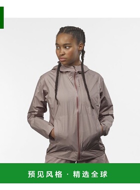 欧洲直邮Salomon萨洛蒙 BONATTI WATERPROOF系列女士浅蓝色聚夹克