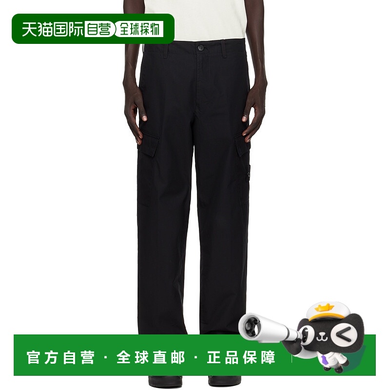 1h可退 香港直邮Stone Island 石头岛 男士 黑色 3100019 Weather