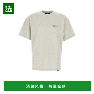 香港直邮Represent 男士T恤 OCM4120130 AW2025 灰色 Melange gre