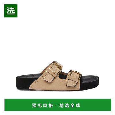 香港直邮Isabel Marant 圆头拖鞋 IMAF2R8D一脚蹬