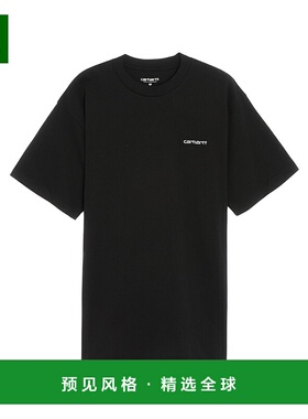 香港直邮CARHARTT 男士T恤 I0304350D2XX CO 黑色 徽标短袖T恤