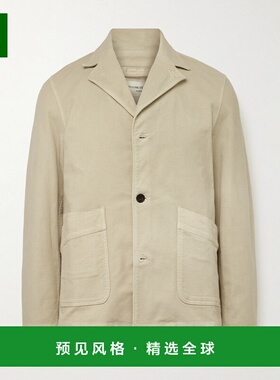 1h可退 officine generale 男士 Elio 件染棉质斜纹棉布