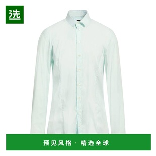 1h可退 香港直邮Patrizia Pepe 柏翠莎 佩佩 男士 纯色衬衫