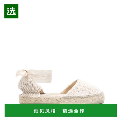 1h可退 香港直邮manebi 女士 VALENCIAN 麻底鞋 G03P0NATURAL