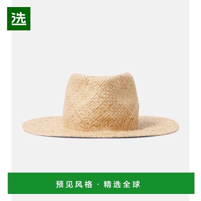 1h可退 香港直邮Ruslan Baginskiy 女士 草编软呢帽 beige米色 舒