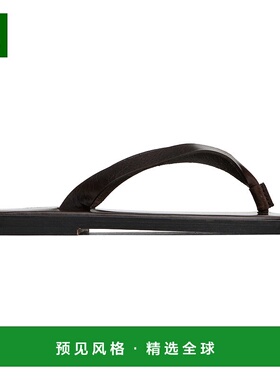 香港直邮AURALEE 男士 棕色 Leather Tong 人字拖男鞋 A25SS04QDM