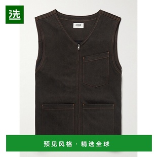 牛仔马甲 1h可退 Ogden 男士 A4017998UMBER 香港直邮AGOLDE