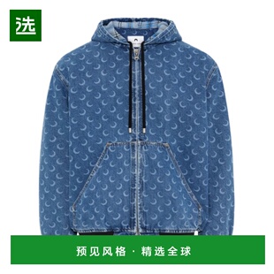 香港直邮Marine Serre 长袖牛仔夹克 MJA071BCDEN0002