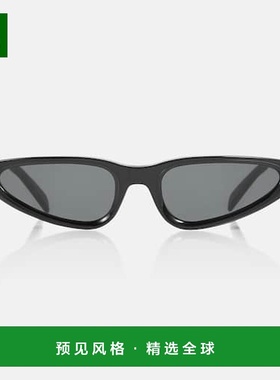 1h可退 香港直邮Celine 思琳 女士 猫眼太阳眼镜 black黑色 舒适