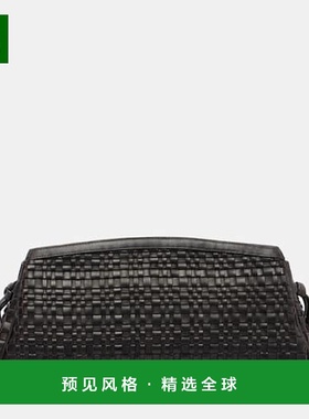 1h可退 香港直邮Staud 女士 Maude 编织皮革手包 brown棕色 舒适