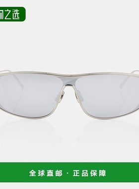 香港直邮Saint Laurent 圣罗兰 女士 SL 605 矩形太阳眼镜 001124