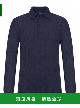 香港直邮Gran Sasso 男士POLO衫 2317219651589 AW2025 蓝色