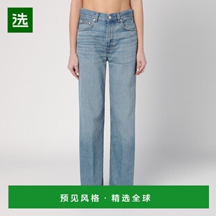 1h可退 香港直邮Haikure 女士 KOREA 浅蓝牛仔裤 HEW03185DF144DE