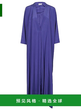 1h可退 香港直邮Parosh 女士 蓝色连衣裙 D700539SUNNY24095