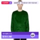 绿色拼接羽绒套头衫 1h可退 FUF14S Wang 男士 香港直邮Feng Chen
