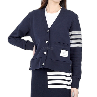 韩国直邮Thom Browne FJT069A 00535 415 开襟衫 对比四杠条纹 LO