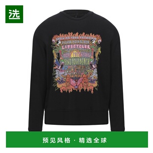 1h可退 香港直邮Neil Barrett 尼奥·贝奈特 男士 卫衣 black黑色