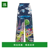 541P49PR437阔腿裤 香港直邮Dior 松紧腰身休闲裤