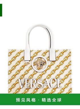 1h可退 香港直邮Versace 范思哲 女士 双手柄单肩包 10058611A135