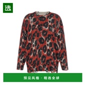 香港直邮R13 女士 Torn 1h可退 毛衣 R13WY197Y260AREDBLACKLEOP