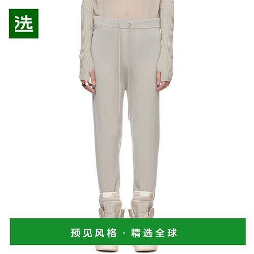 香港直邮Rick Owens 抽绳腰边运动裤 RU01D3653WS卫裤休闲裤