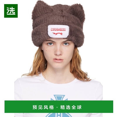 1h可退 香港直邮Charles Jeffrey Loverboy 女士 棕色 Fluffy Chu
