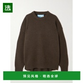 香港直邮Arch4 女士 Islington 1h可退 羊绒毛衣 KNJP24274EBONY